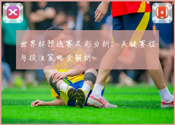 世界杯预选赛足彩分析:关键赛程与投注策略全解析