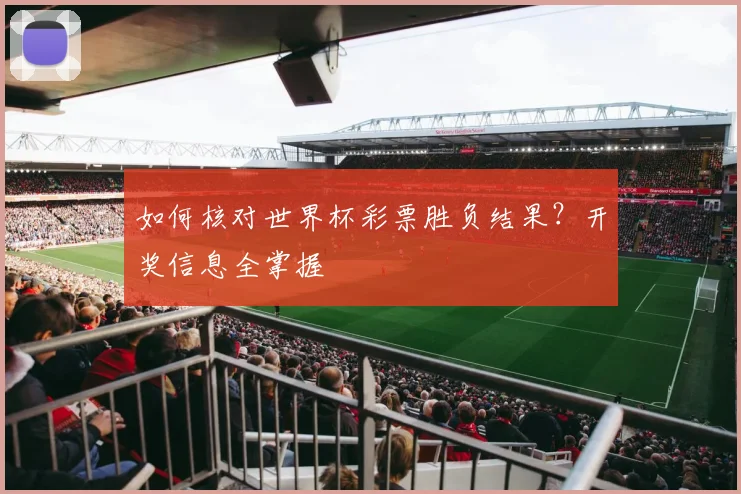 如何核对世界杯彩票胜负结果？开奖信息全掌握