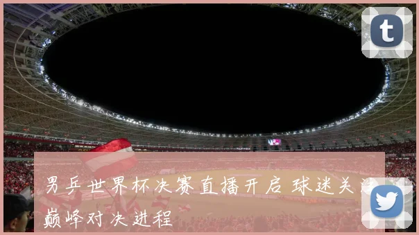 男乒世界杯决赛直播开启 球迷关注巅峰对决进程